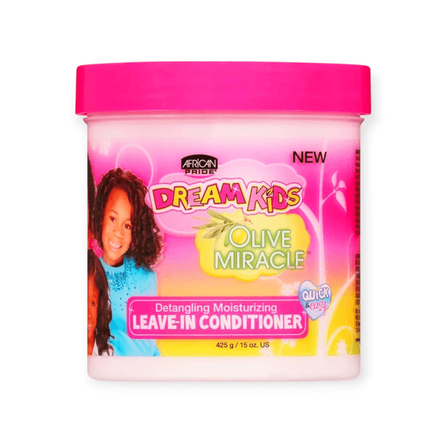 African Pride Dream Kids Olive Miracle Detangling Leave-In Conditioner – 425g | Haircare