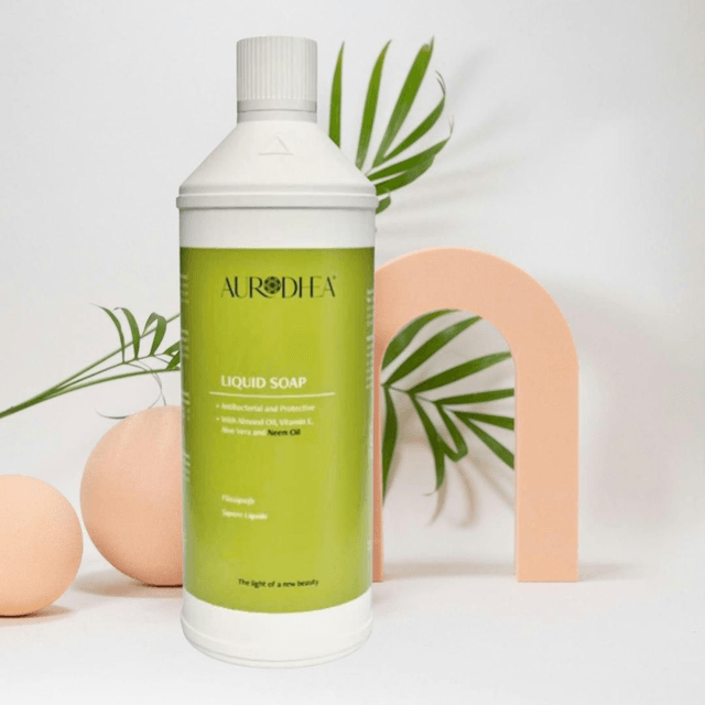 Aurodhea Liquid Soap Almond & Neem – 1000ML | Nourishing & Hygiene | Best Seller
