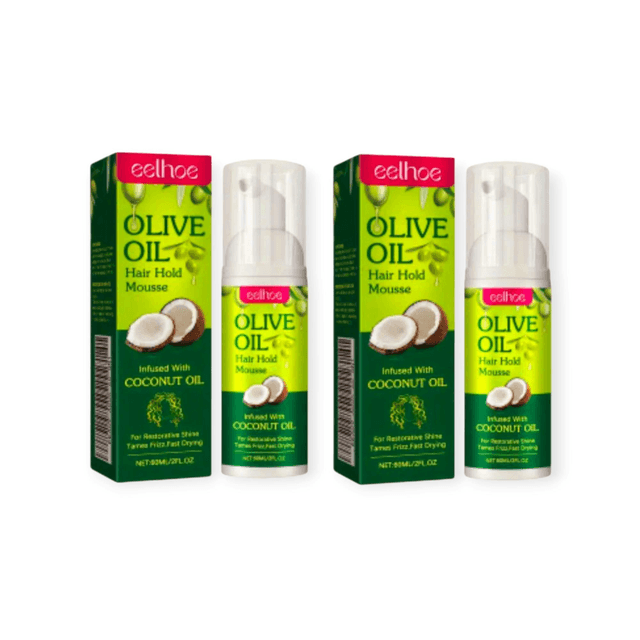 Eelhoe Olive Oil Hair Hold Mousse – 80ML | Nourishing & Shine

