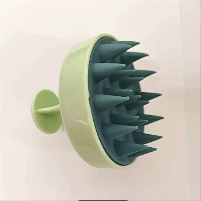 Silicone Scalp Massager Brush | Haircare & Styling Tool
