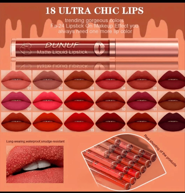 Matte Liquid Lipstick | Makeup & Cosmetic

