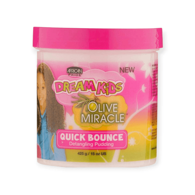 African Pride Dream Kids Olive Miracle Quick Bounce Detangling Pudding – 425g | Moisturising Haircare
