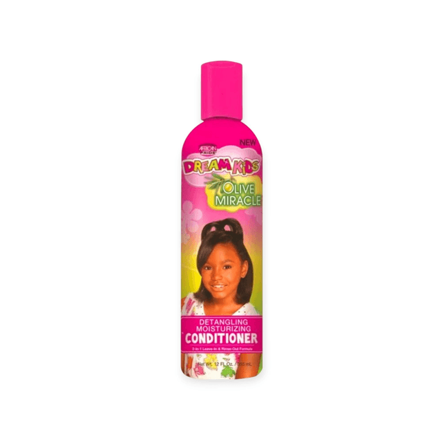 African Pride Dream Kids Olive Miracle Detangling Moisturizing Shampoo & Conditioner – 355ML Each | Haircare | Best Seller
