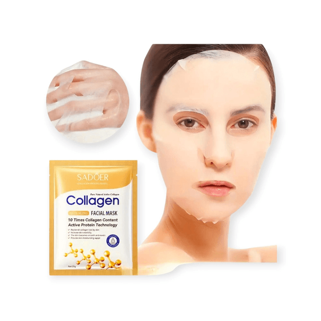 Sadoer Collagen Anti-Aging Facial Mask | Moisturising & Skincare

