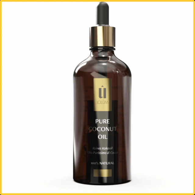 Lolum Pure Coconut Oil – 100% Natural, Cold-Pressed | Moisturising & Oil

