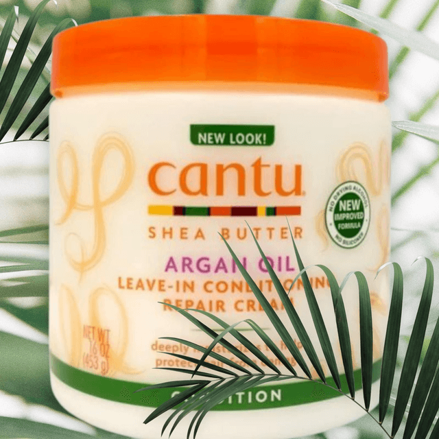 Cantu Argan Oil Leave-In Conditioning Repair Cream – 453g | Moisturising & Haircare – New Arrival
