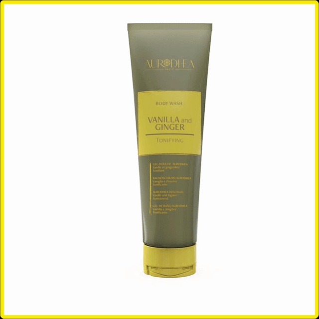 Aurodhea Vanilla & Ginger Body Wash – 250ML | Tonifying, Nourishing & Comfort
