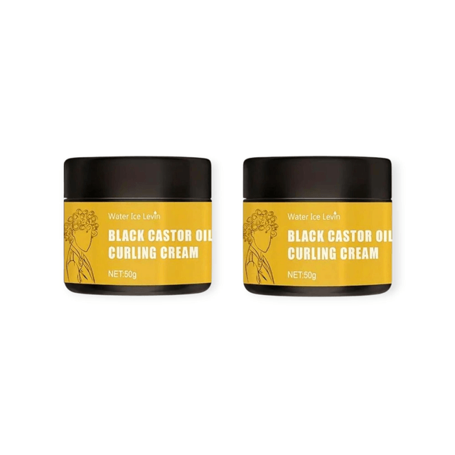 Black Castor Oil Curling Cream – 50g | Nourishing & Moisturising
