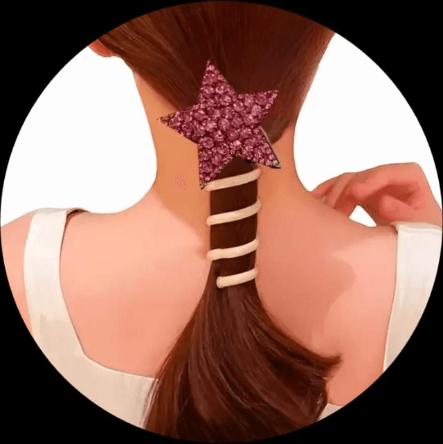 Star Spiral Hair Tie | Hair Accessories & Styling

