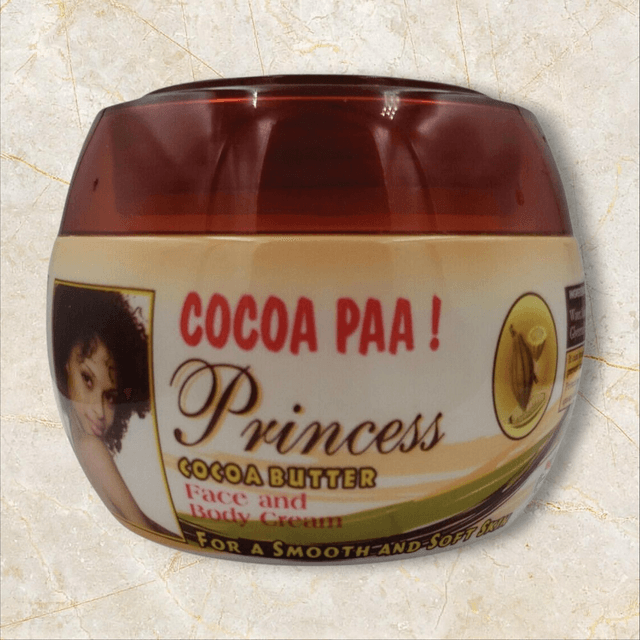 Princess Cocoa Butter Face & Body Cream – 260g | Moisturising & Smoothing


