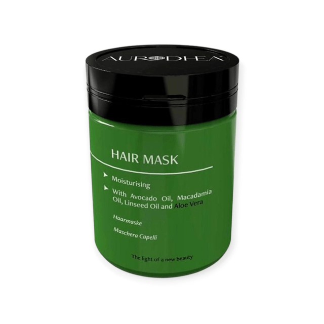 Aurodhea Moisturising Hair Mask – Avocado, Macadamia, Linseed & Aloe 150ML | Nourishing & Soothing

