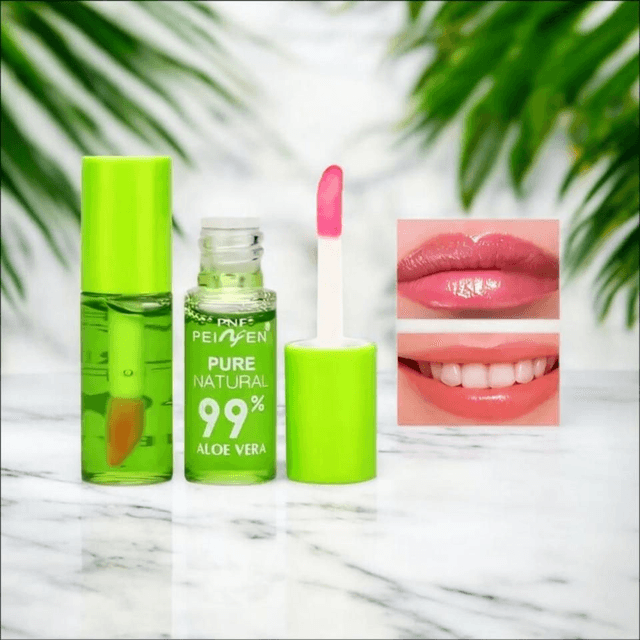 PeiYen Aloe Vera Lip Oil – 99% Natural | Hydrating &amp; Glossy

