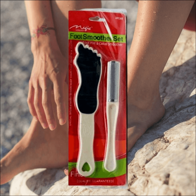 Magic Collection Foot Smoother Set – 2 in 1 | Pedicure &amp; Foot Care

