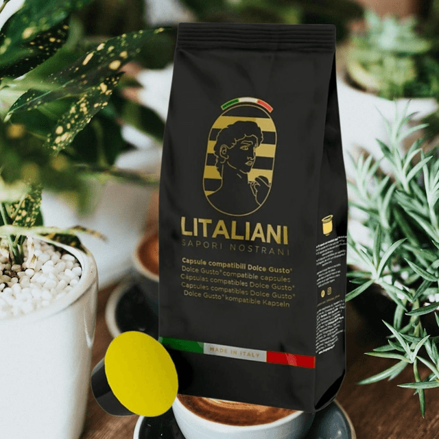 LITALIANI Dolce Gusto Espresso Capsules – 15PCS | Beverage &amp; Coffee Capsules

