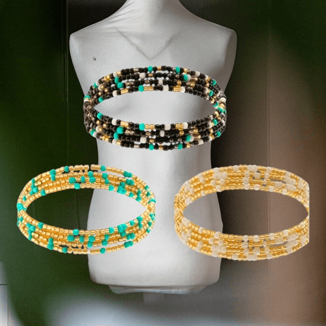 Multicolour Beaded Waist Chain | Body &amp; Jewellery

