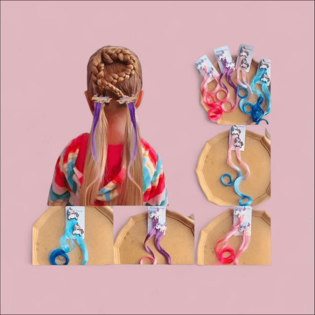 Kids Hair Extension Pieces – Fun &amp; Fashionable | Kids’ Hair Accessories

