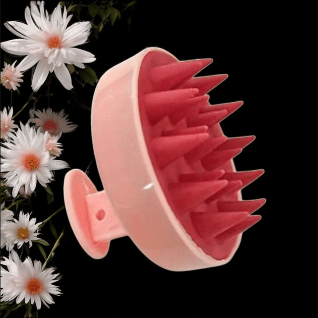 Silicone Scalp Massager Brush | Haircare &amp; Styling Tool
