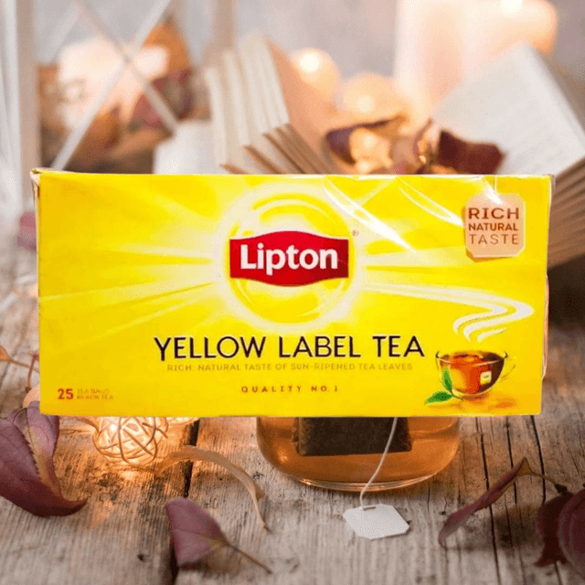 Lipton Yellow Label Tea – 50g | Tea &amp; Beverages


